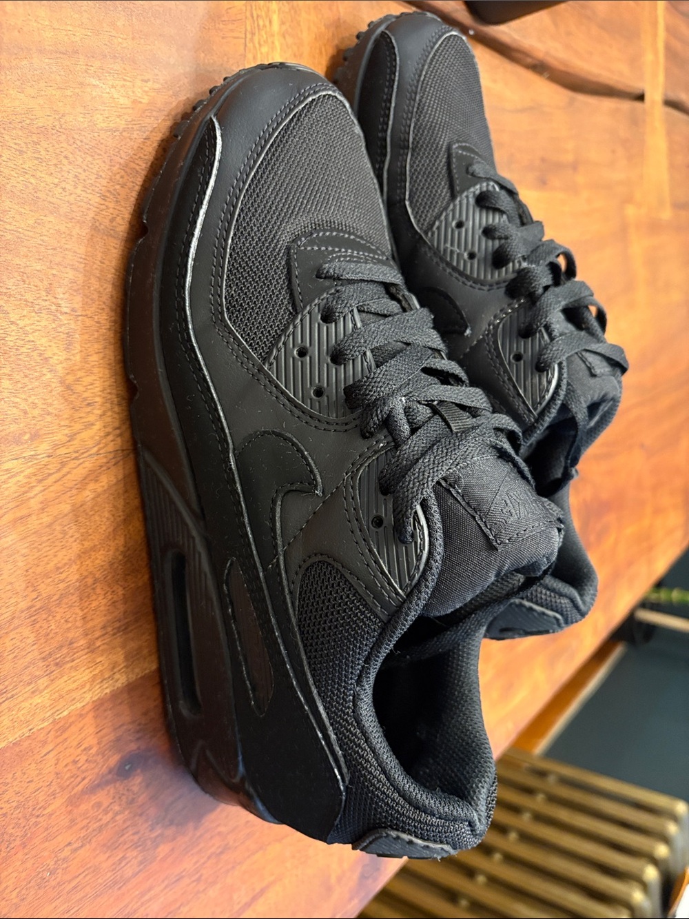 Nike Black Mesh & Synthetic Everyday Sneakers